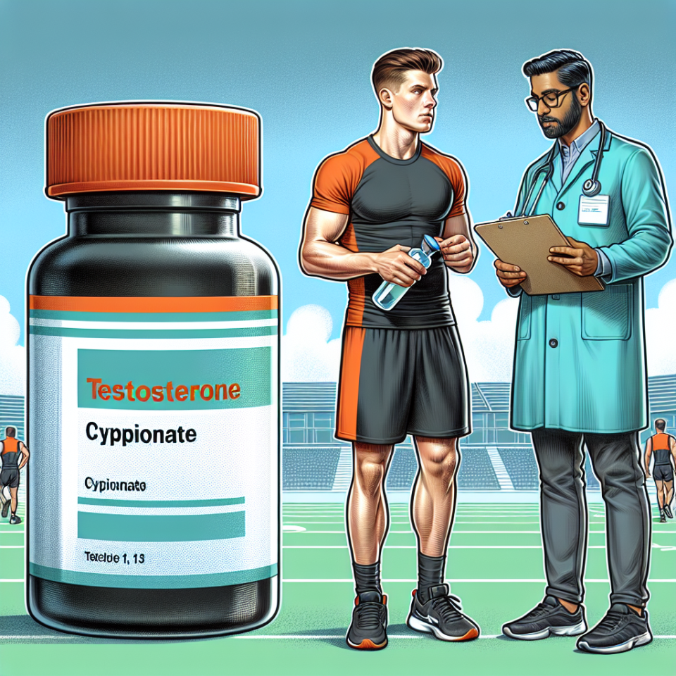 Therapeutic use of testosterone cypionate in sports