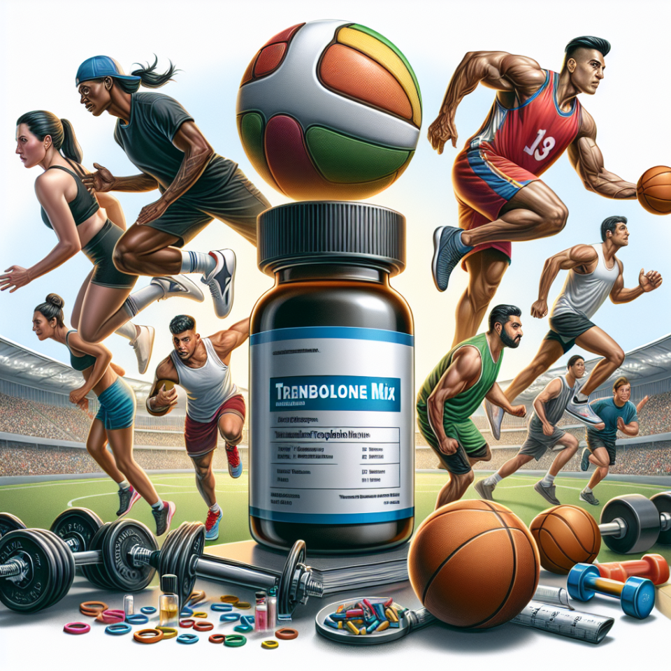 Trenbolone mix as a legal alternative to anabolic steroids in sports