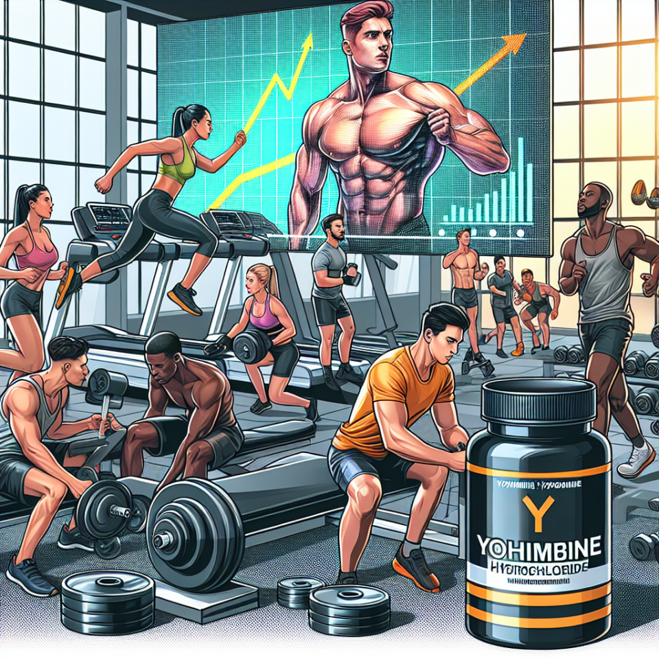 Maximizing athletic results with yohimbine hydrochloride