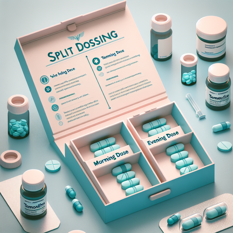 Split dosing strategy for tamoxifene